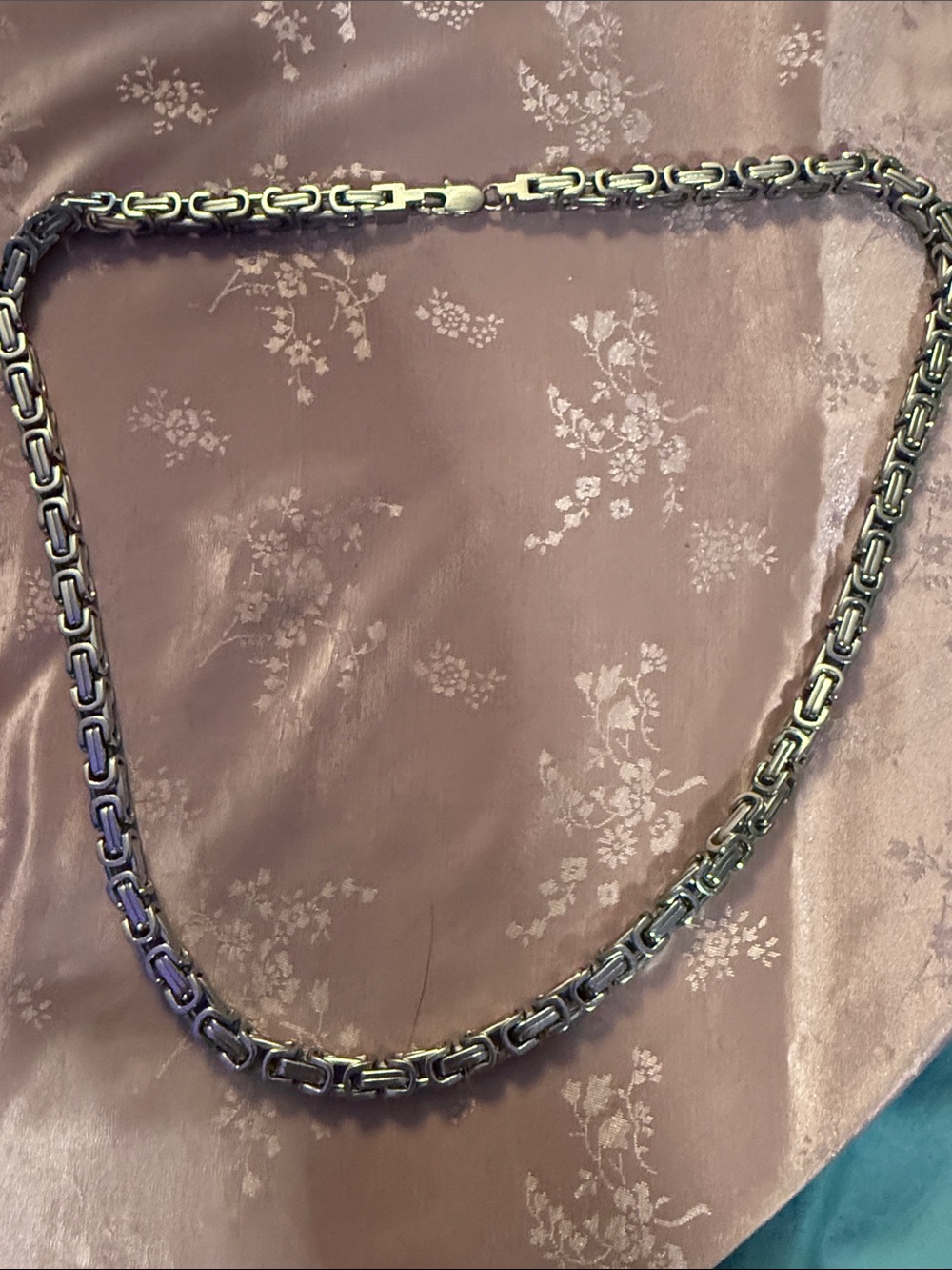 Stainless steel 24 inch unique necklace